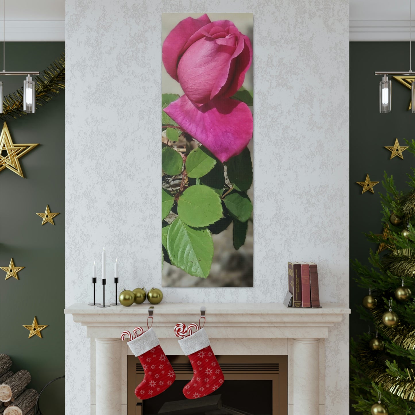 Dear Pink Rosa | High Bloom Collection | Canvas | Life By Ortavia