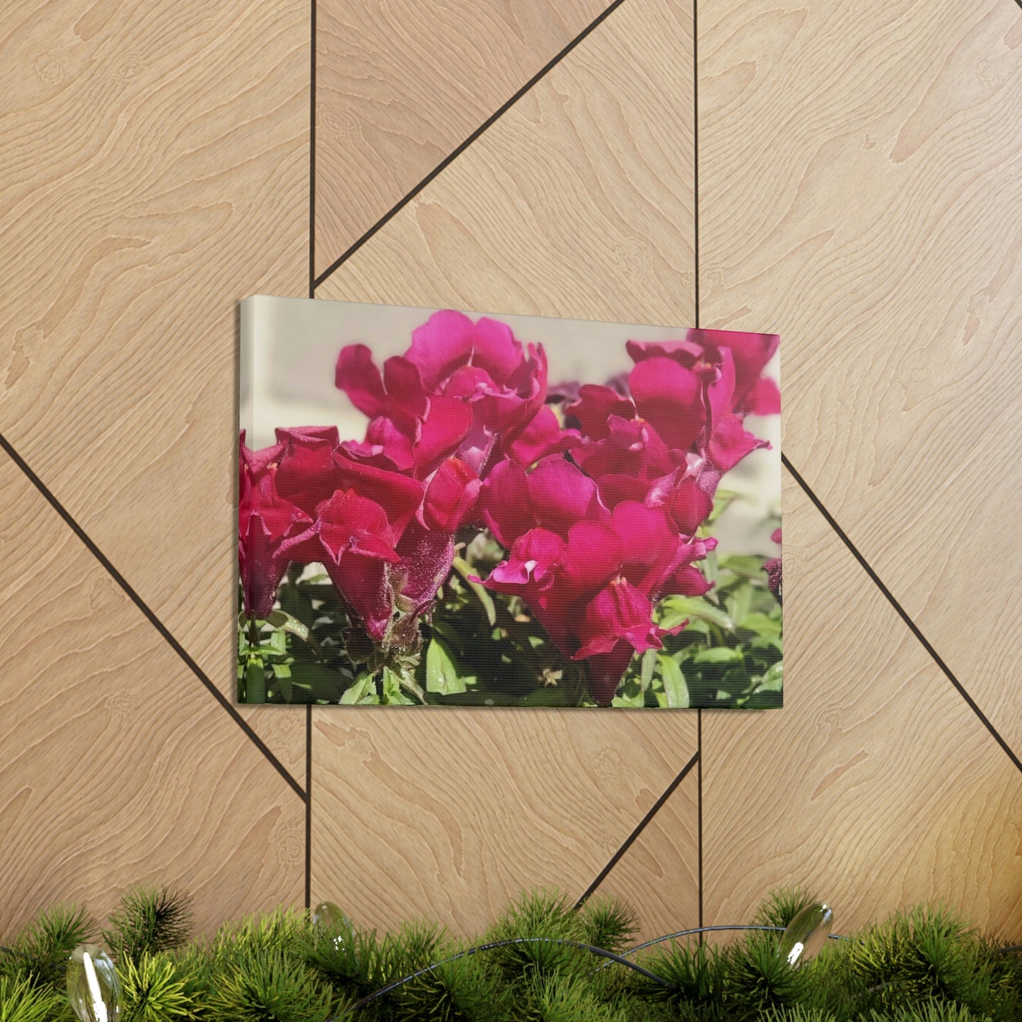 Magenta Snapdragon | Wall Art Canvas | High Bloom Collection | Life By Ortavia