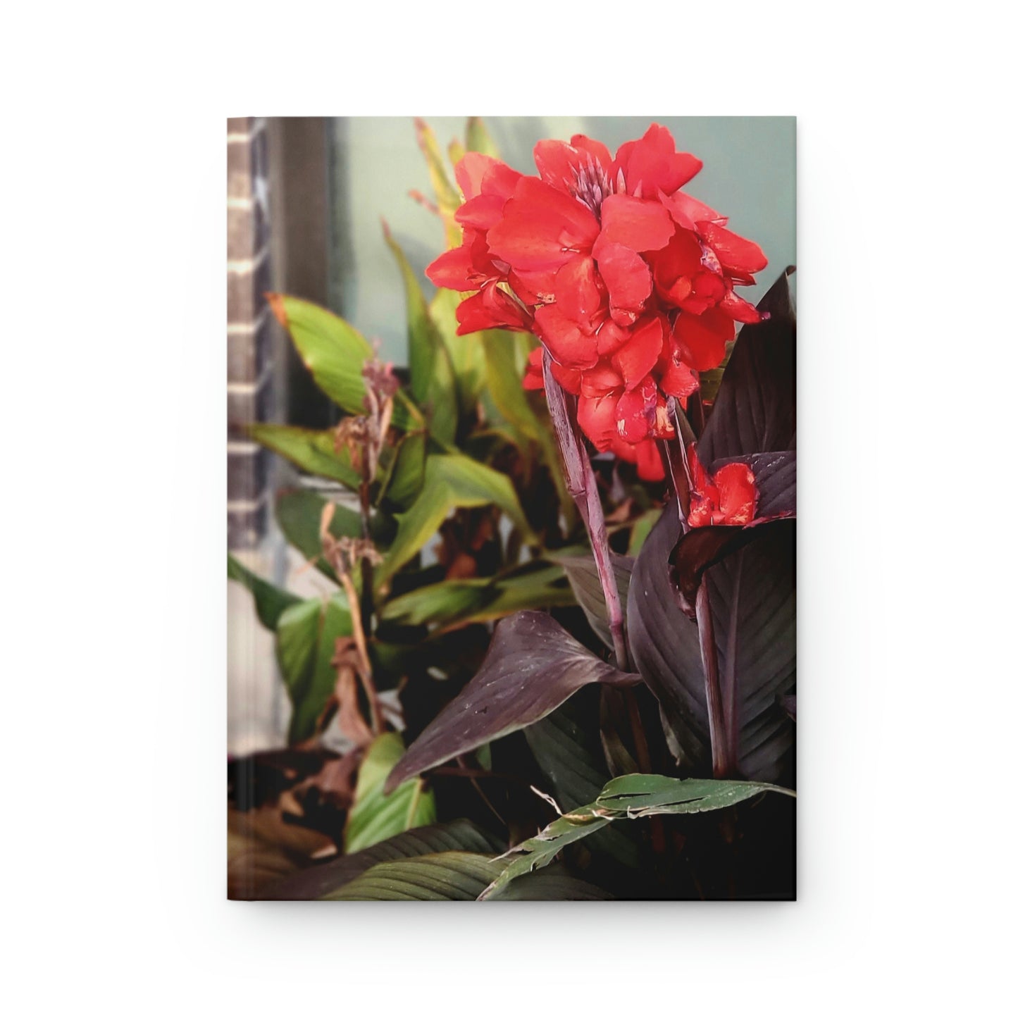 Red Canna | Hardcover Matte Journal | High Bloom Collection | Life By Ortavia