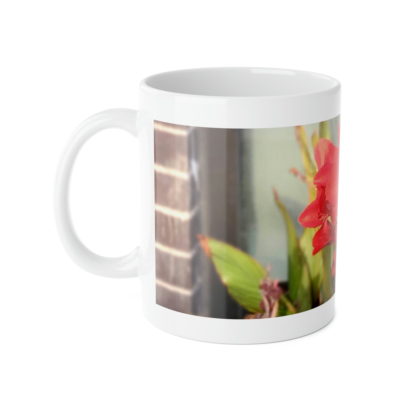 Red Canna | Ceramic Mug 11oz | Life By Ortavia