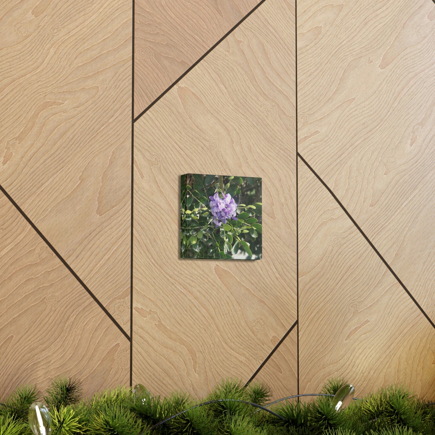 Purple Texas Mountain Laurel | Wall Art Canvas