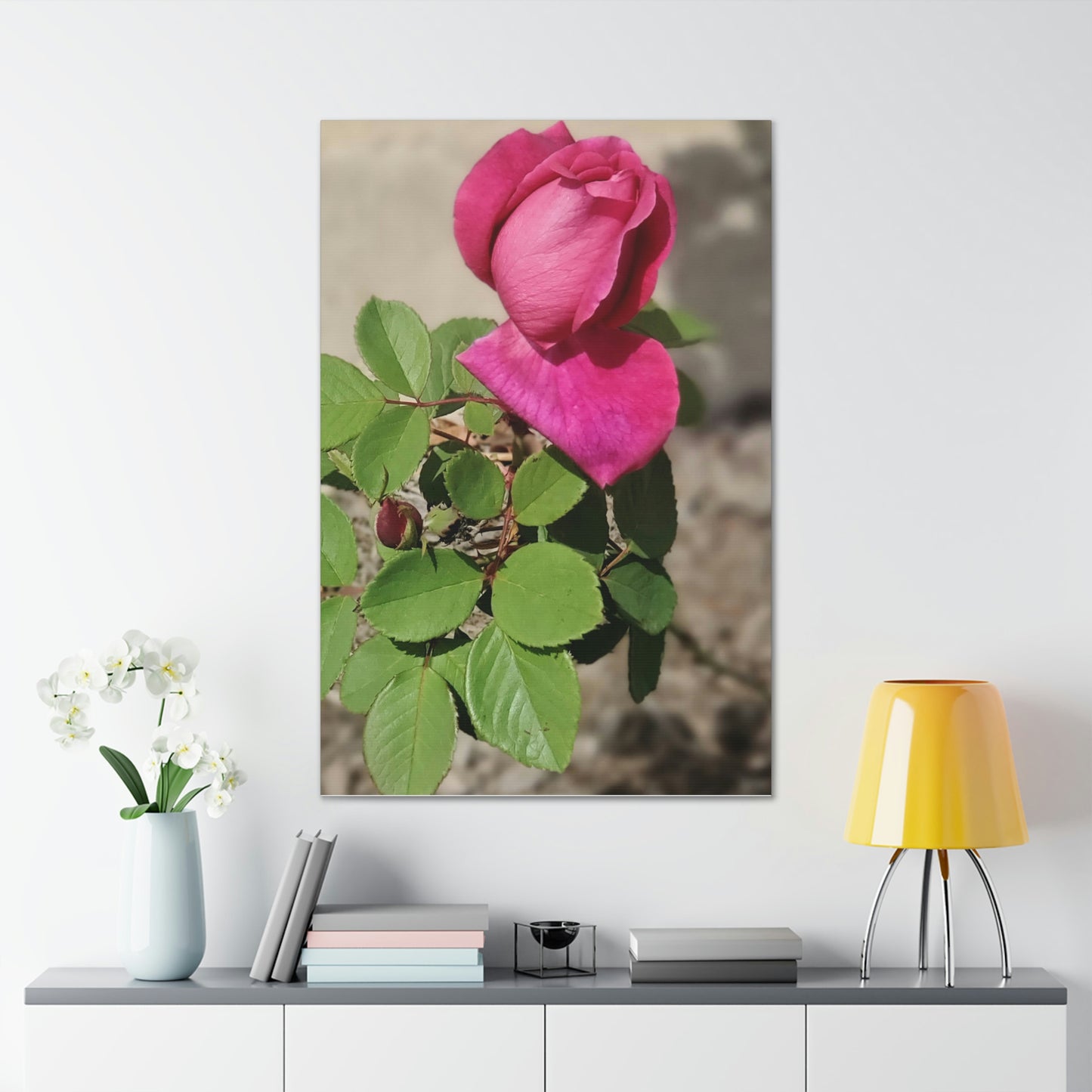 Dear Pink Rosa | High Bloom Collection | Canvas | Life By Ortavia