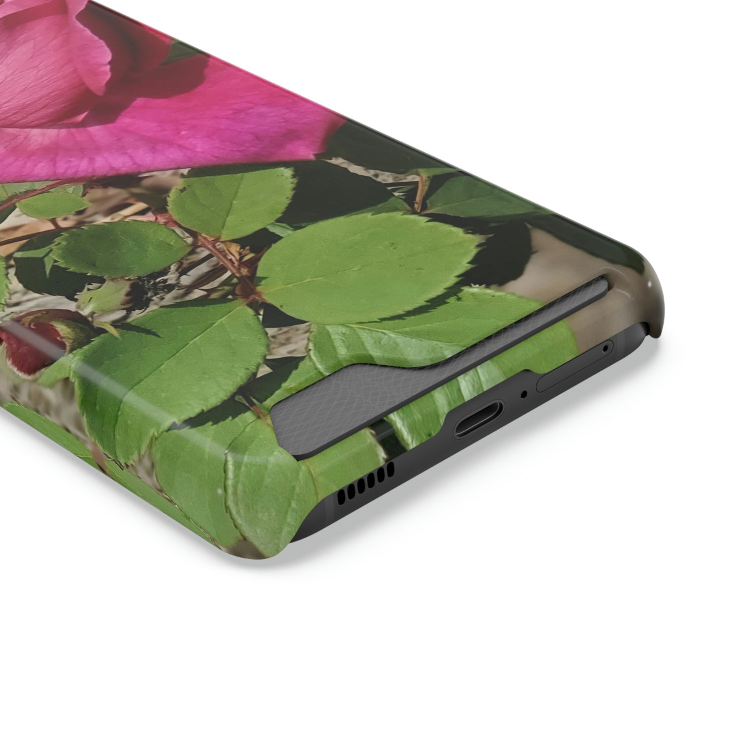 Dear Pink Rosa | Phone Case with Card Holder | High Bloom Collection | Life By Ortavia