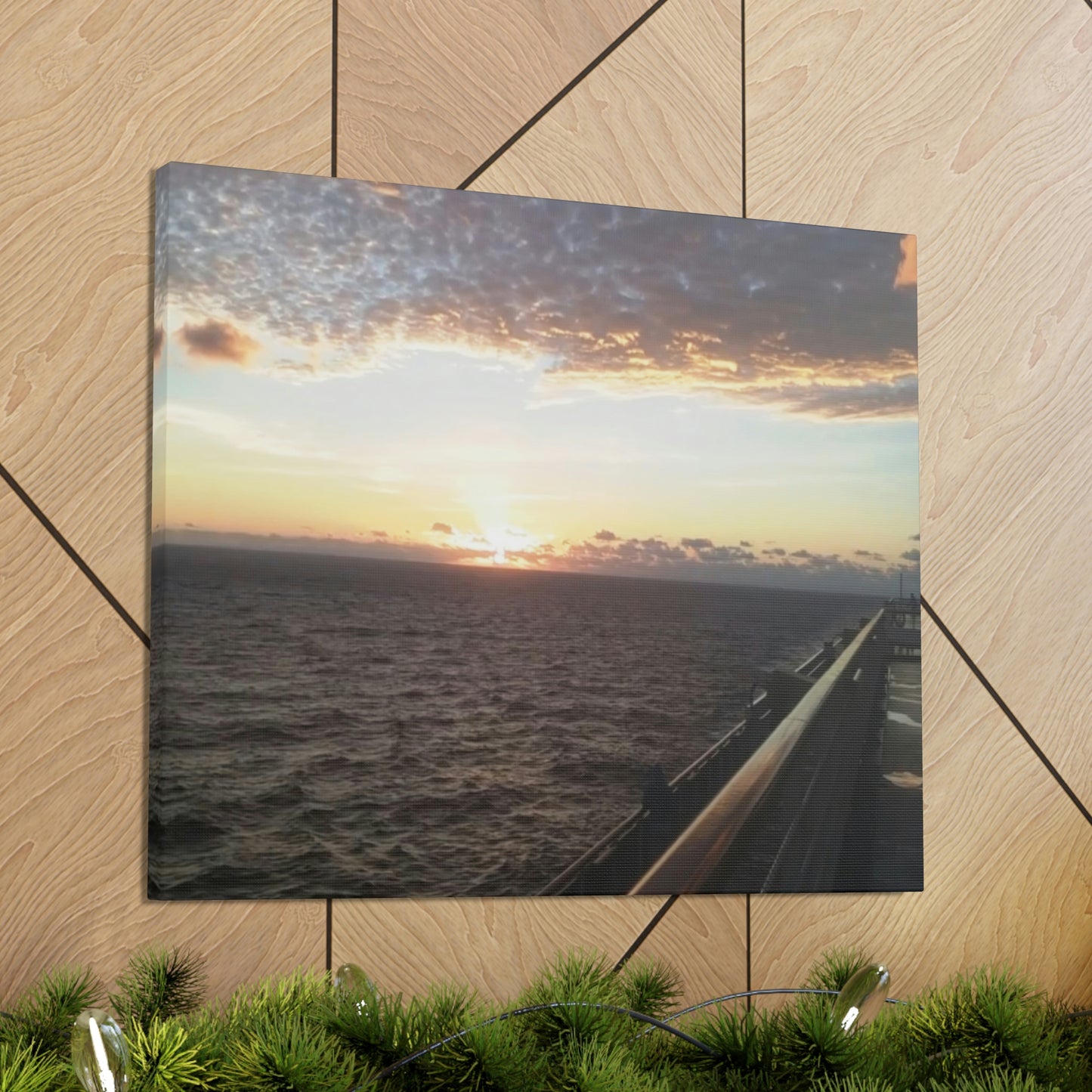 Sunrise In the Gulf of Mexico | Heavens Collection | Wall Art Print | Life By Ortavia