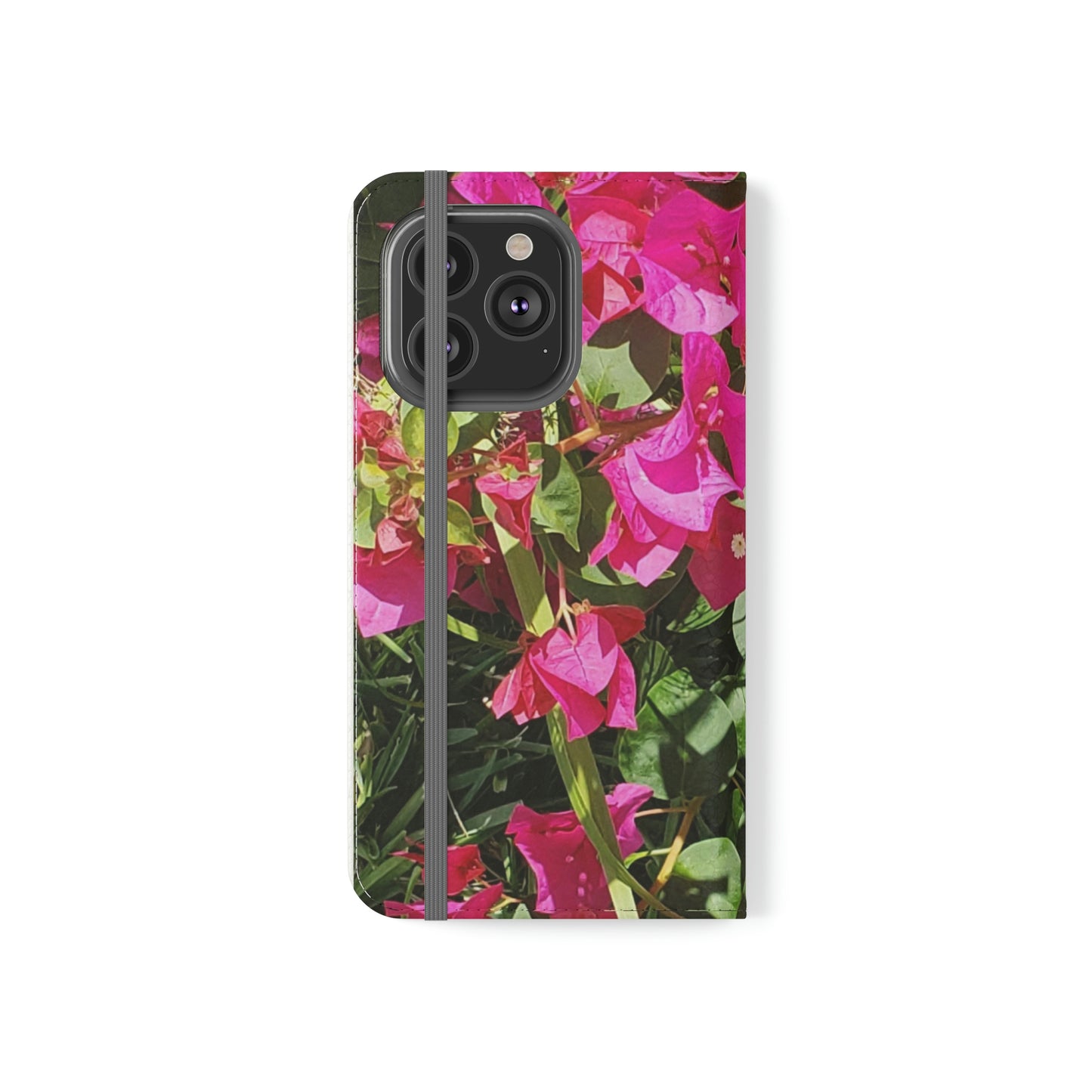 Hot Pink Bougainvillea | Folio Phone Case | High Bloom Collection | Life By Ortavia