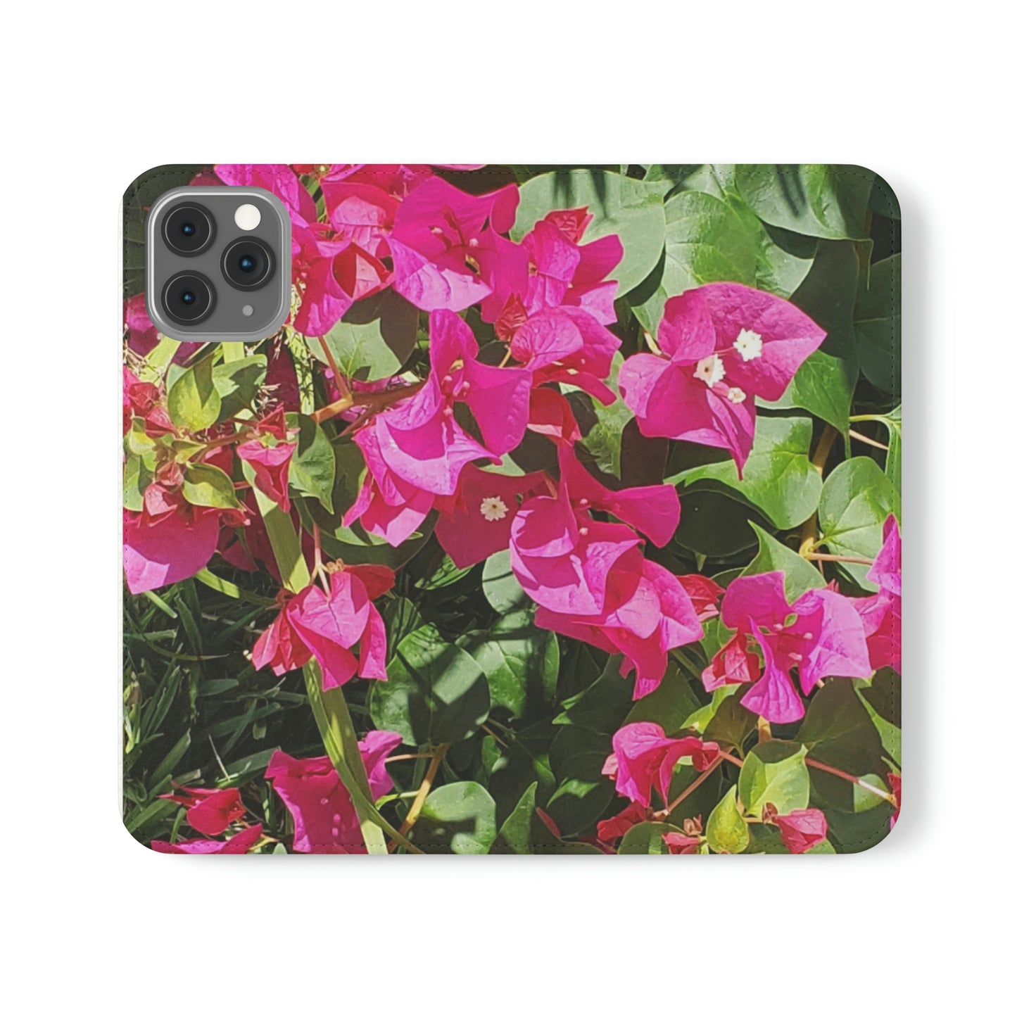 Hot Pink Bougainvillea | Folio Phone Case | High Bloom Collection | Life By Ortavia