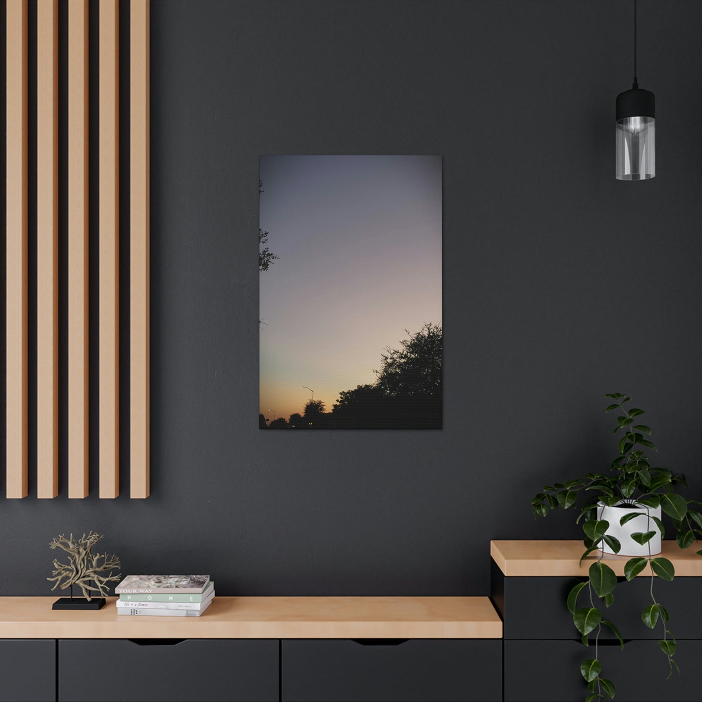 Rainbow Sunset | Wall Art Canvas | Heavens Collection | Life By Ortavia