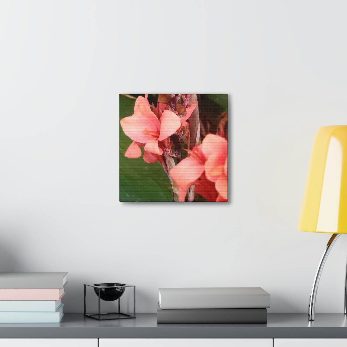 Art Prints & Wall Art, Canvas Gallery with Pink Canna Flower