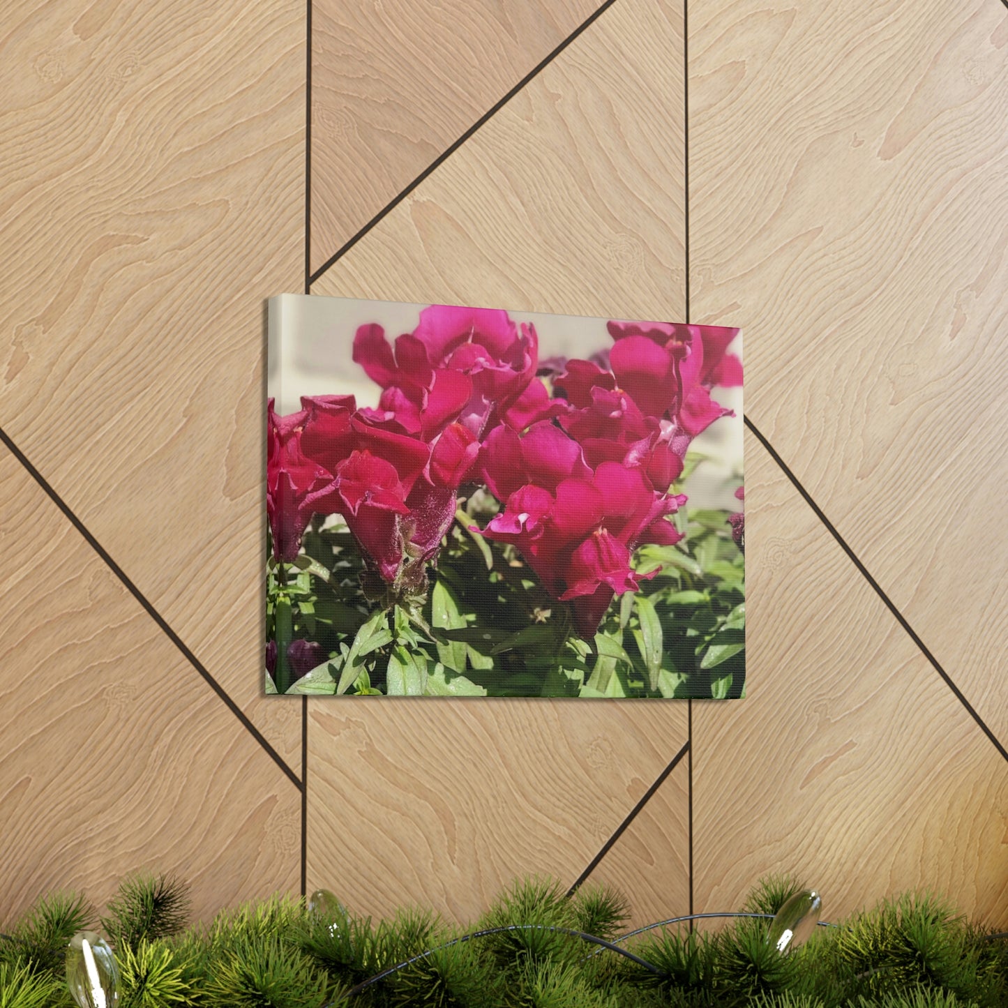 Magenta Snapdragon | Wall Art Canvas | High Bloom Collection | Life By Ortavia