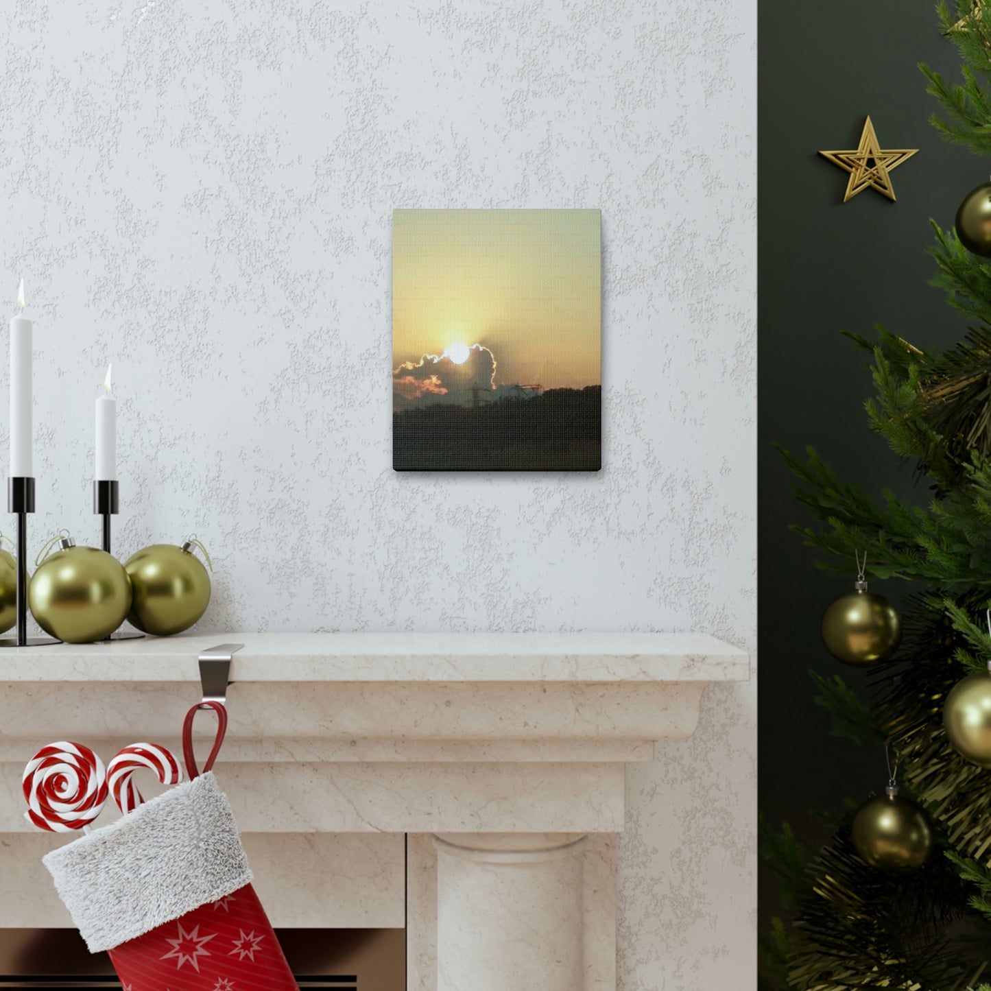 Sun in the Clouds | Wall Art Canvas | Heavens Collection | Life By Ortavia