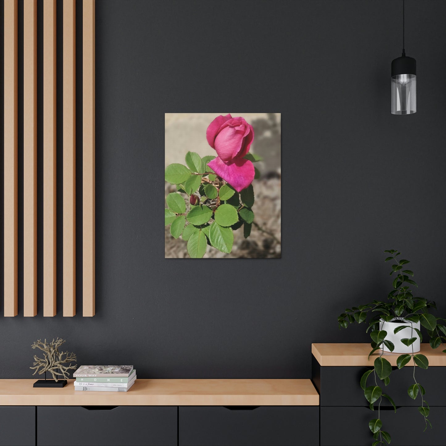 Dear Pink Rosa | High Bloom Collection | Canvas | Life By Ortavia