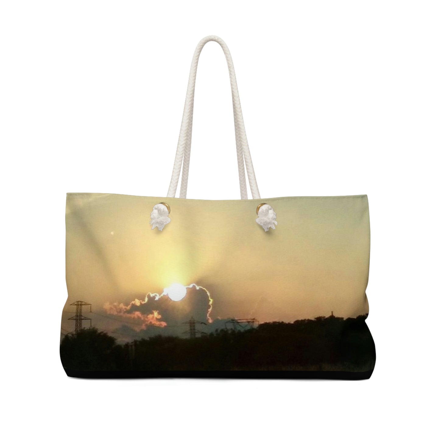 Sun in the Clouds | Heavens Collection | Weekender Bag 24" x13" | Life By Ortavia