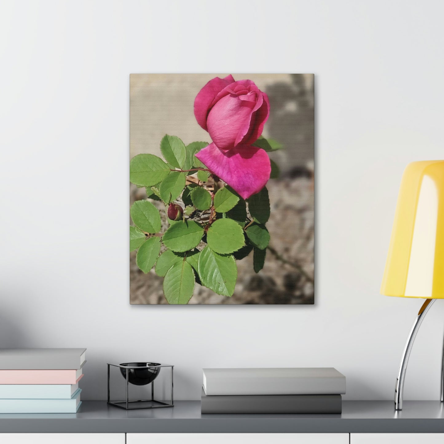 Dear Pink Rosa | High Bloom Collection | Canvas | Life By Ortavia