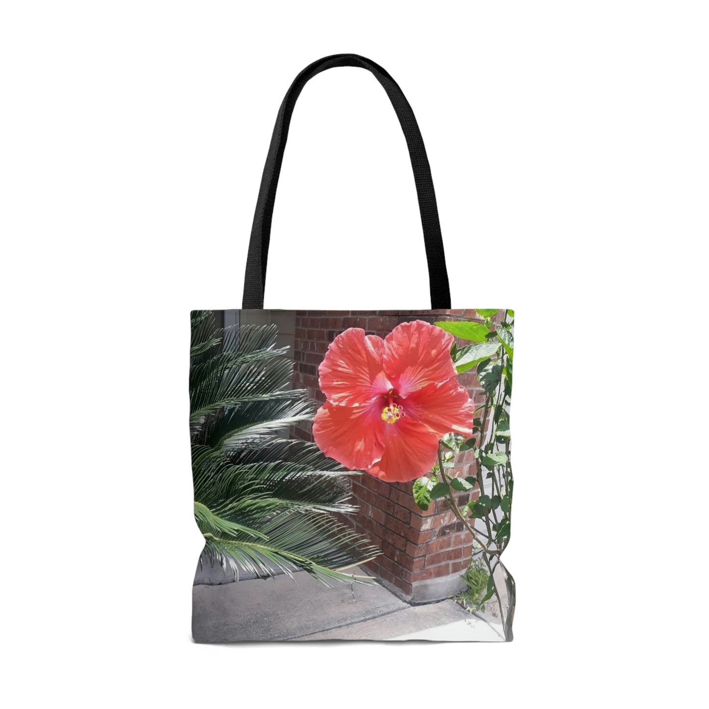 Peach Hibiscus | Tote Bag | High Bloom Collection | Life By Ortavia