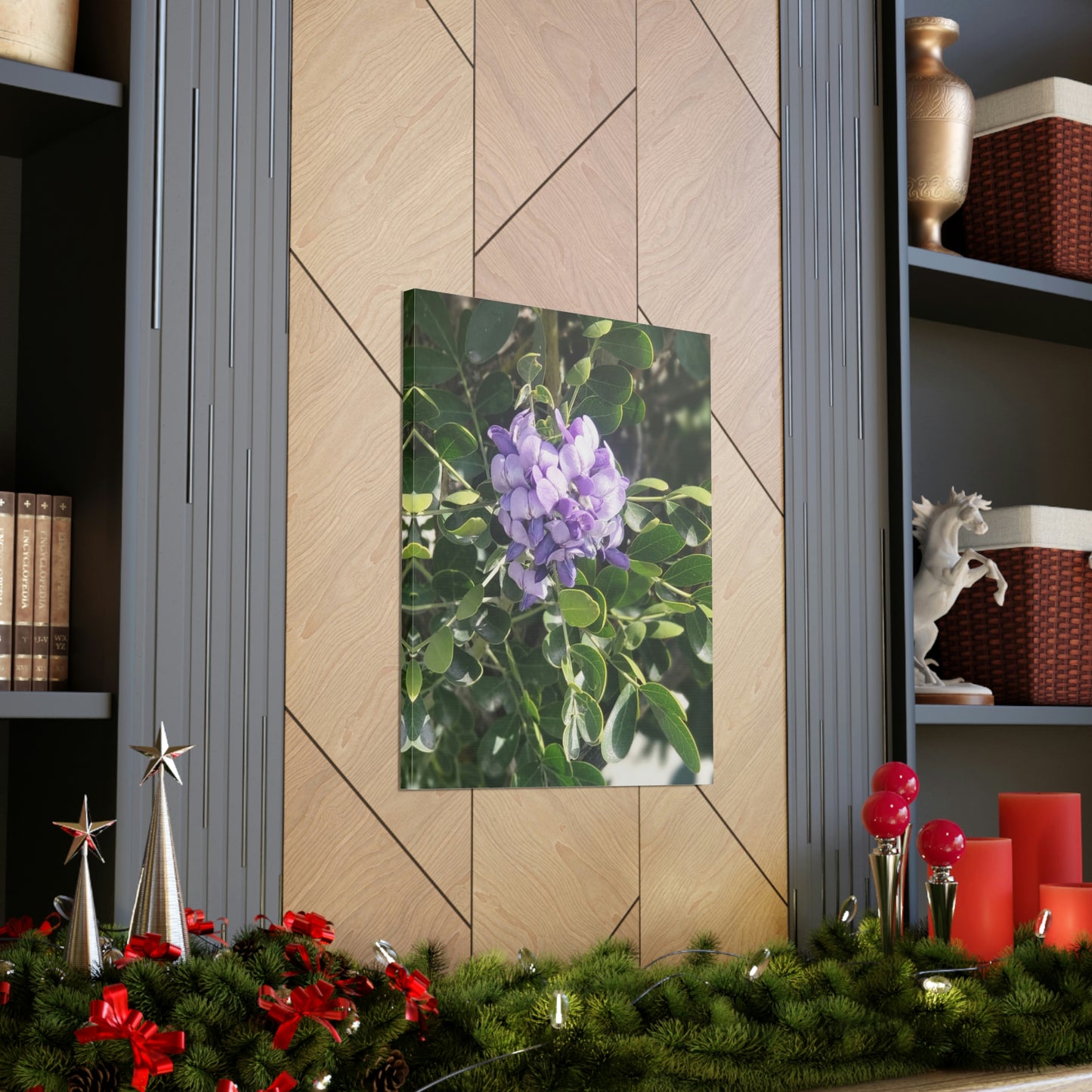Purple Texas Mountain Laurel | Wall Art Canvas