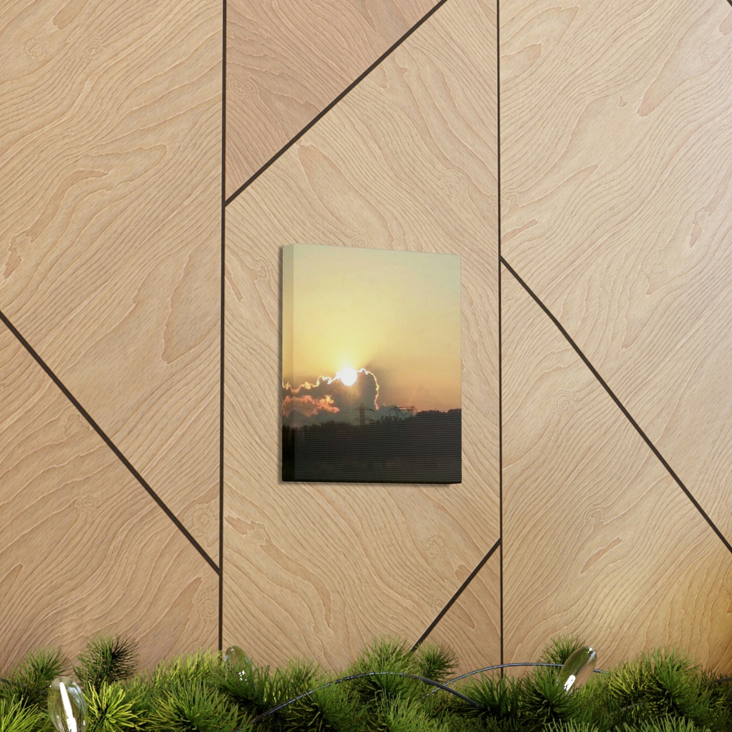 Sun in the Clouds | Wall Art Canvas | Heavens Collection | Life By Ortavia