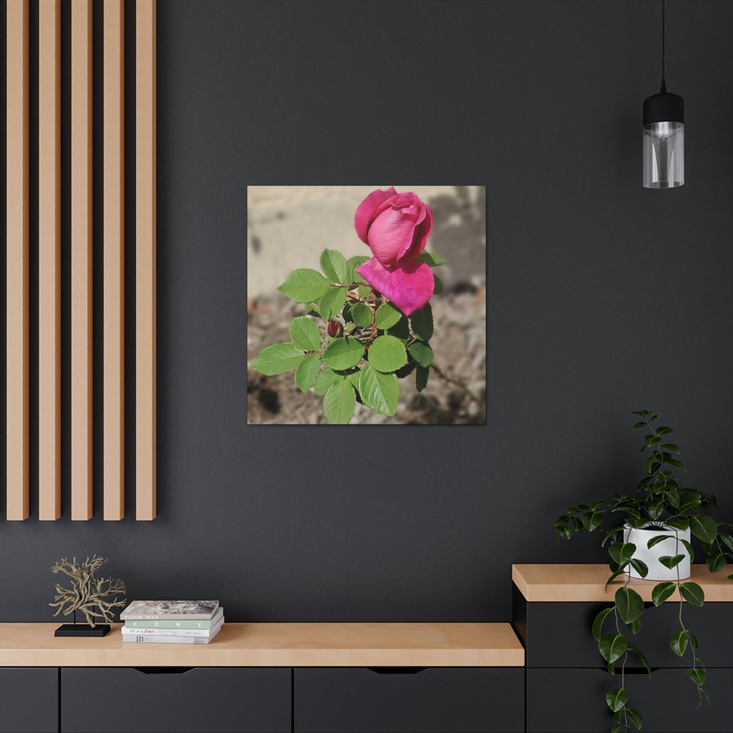 Dear Pink Rosa | High Bloom Collection | Canvas | Life By Ortavia