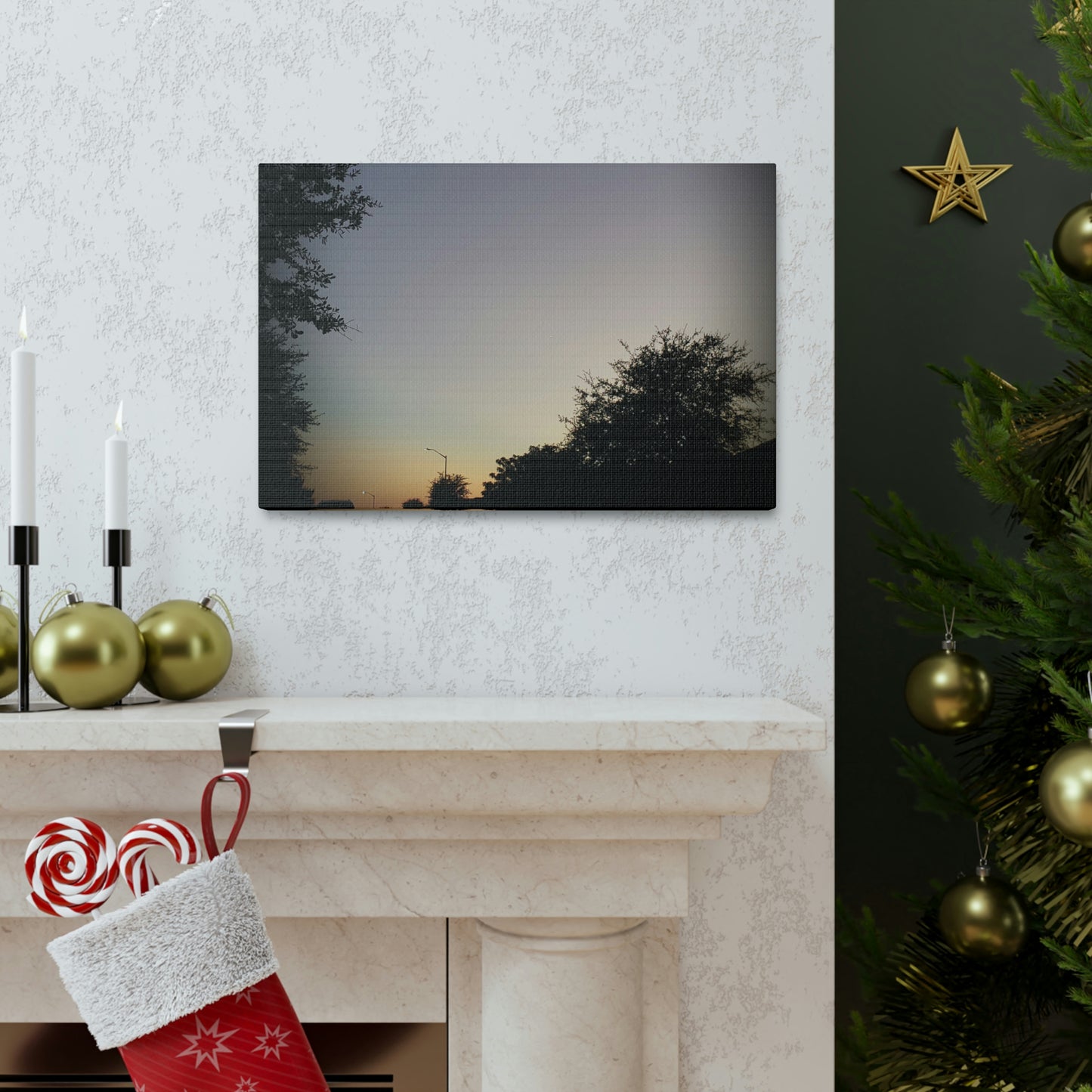 Rainbow Sunset | Wall Art Canvas | Heavens Collection | Life By Ortavia