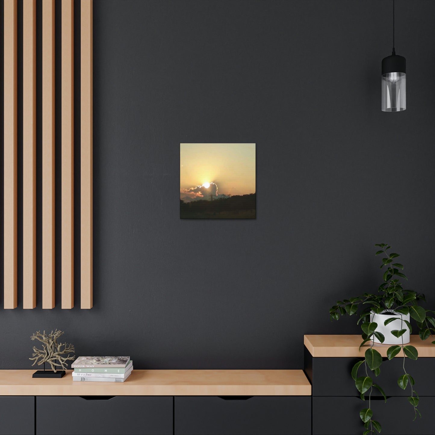 Sun in the Clouds | Wall Art Canvas | Heavens Collection | Life By Ortavia
