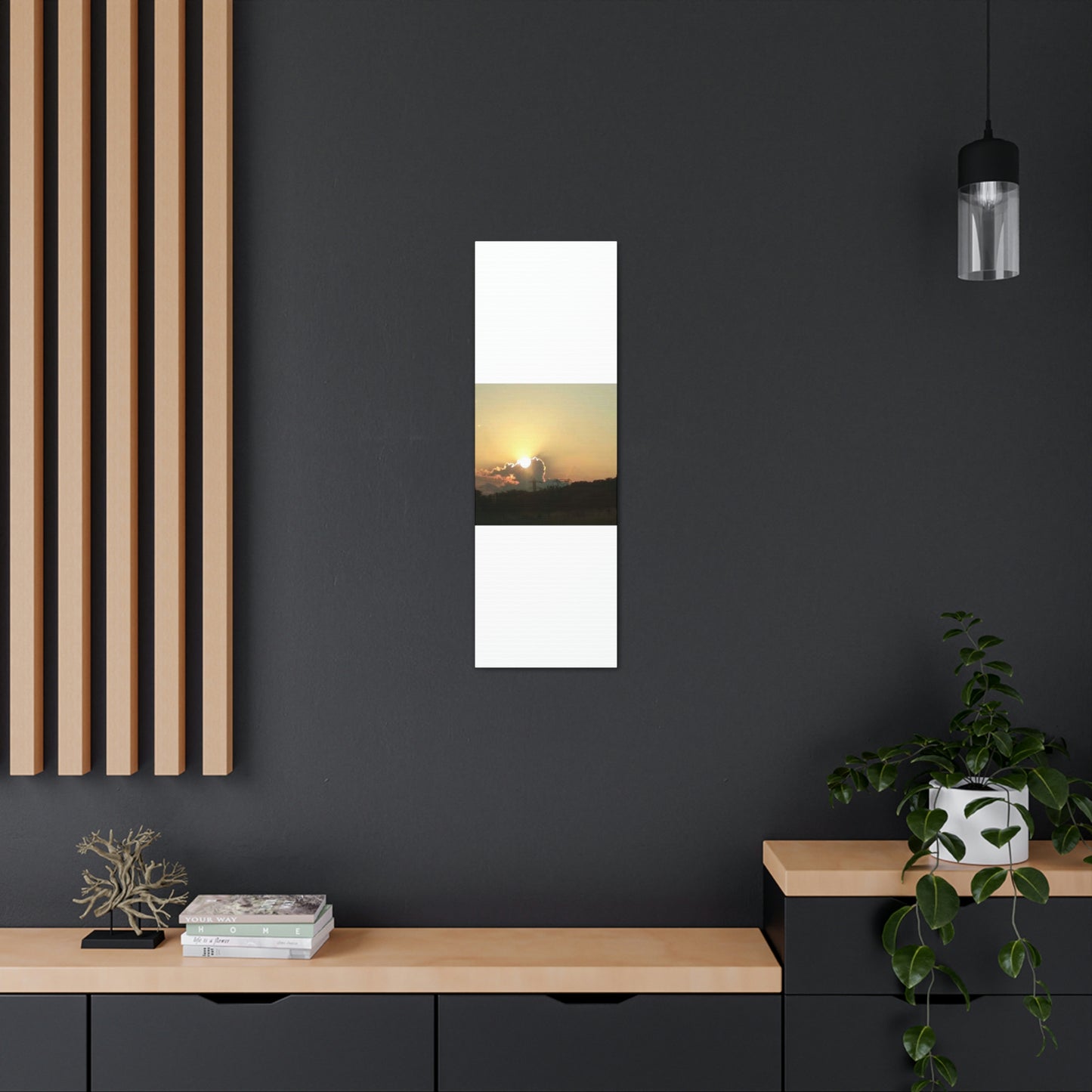 Sun in the Clouds | Wall Art Canvas | Heavens Collection | Life By Ortavia