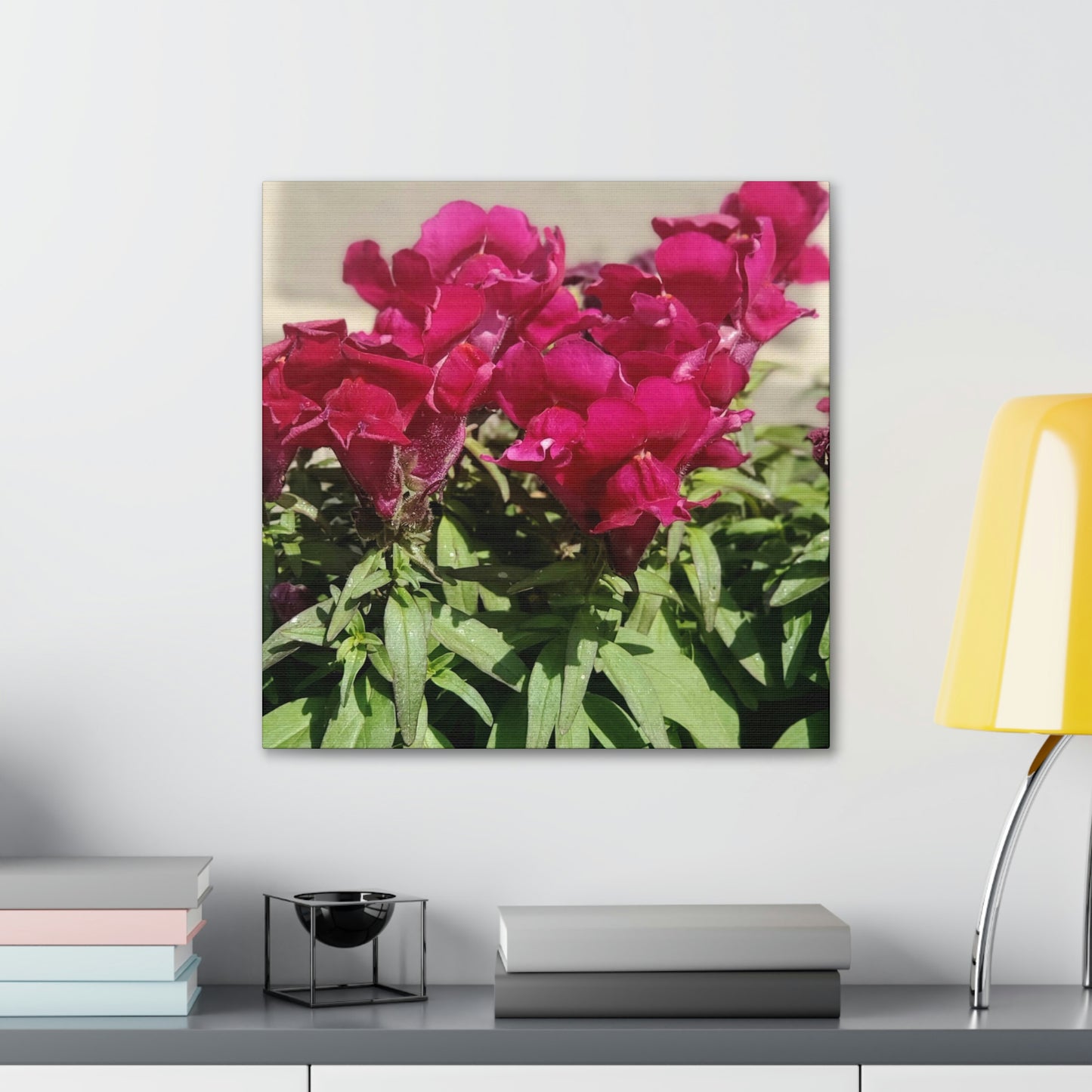 Magenta Snapdragon | Wall Art Canvas | High Bloom Collection | Life By Ortavia