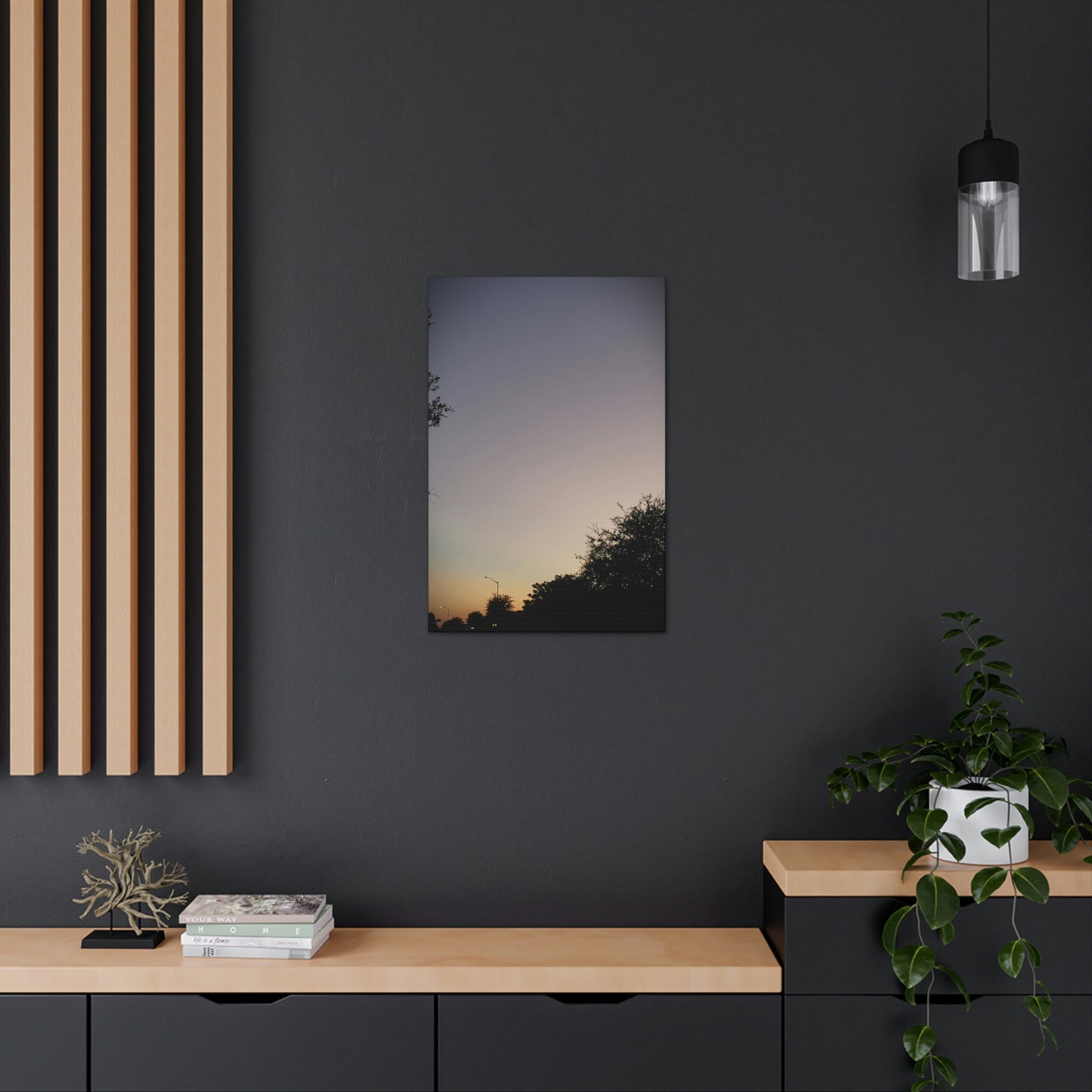 Rainbow Sunset | Wall Art Canvas | Heavens Collection | Life By Ortavia