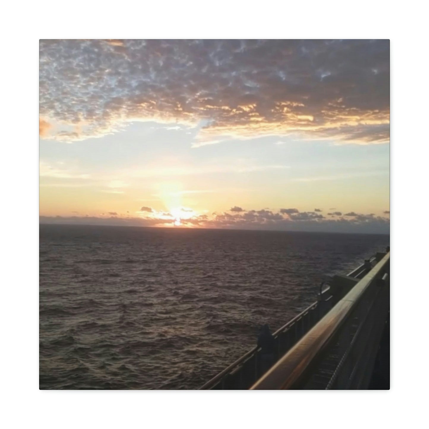 Sunrise In the Gulf of Mexico | Heavens Collection | Wall Art Print | Life By Ortavia