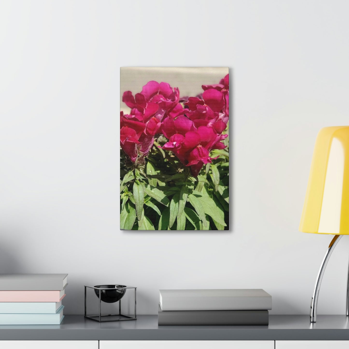 Magenta Snapdragon | Wall Art Canvas | High Bloom Collection | Life By Ortavia