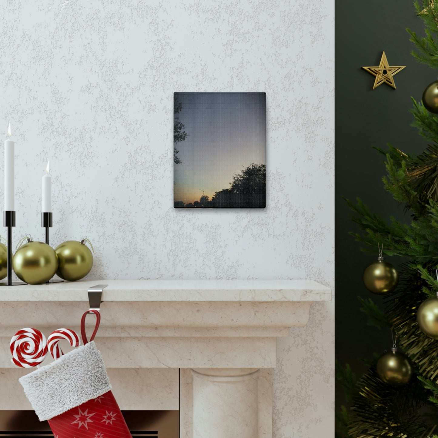 Rainbow Sunset | Wall Art Canvas | Heavens Collection | Life By Ortavia
