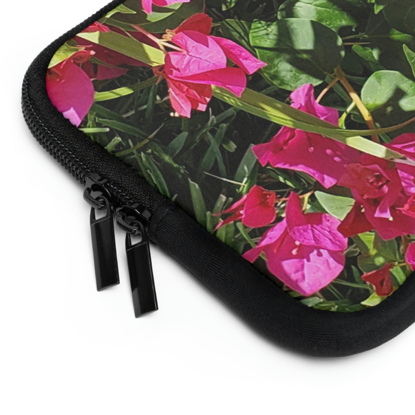 Laptop Sleeve Hot Pink Bougainvillea Flowers 7 Inch 10 Inch 13 Inch 15 Inch 17 Inch