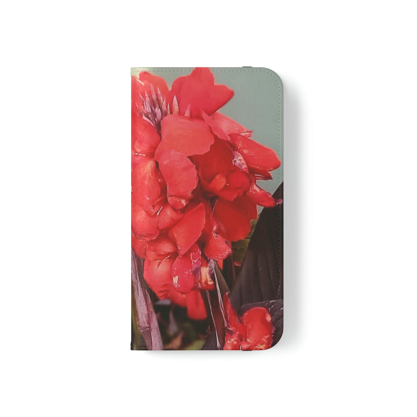 Red Canna | Folio Phone Case | High Bloom Collection | Life By Ortavia