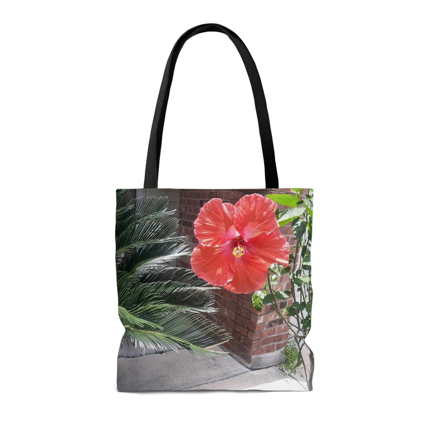 Peach Hibiscus | Tote Bag | High Bloom Collection | Life By Ortavia