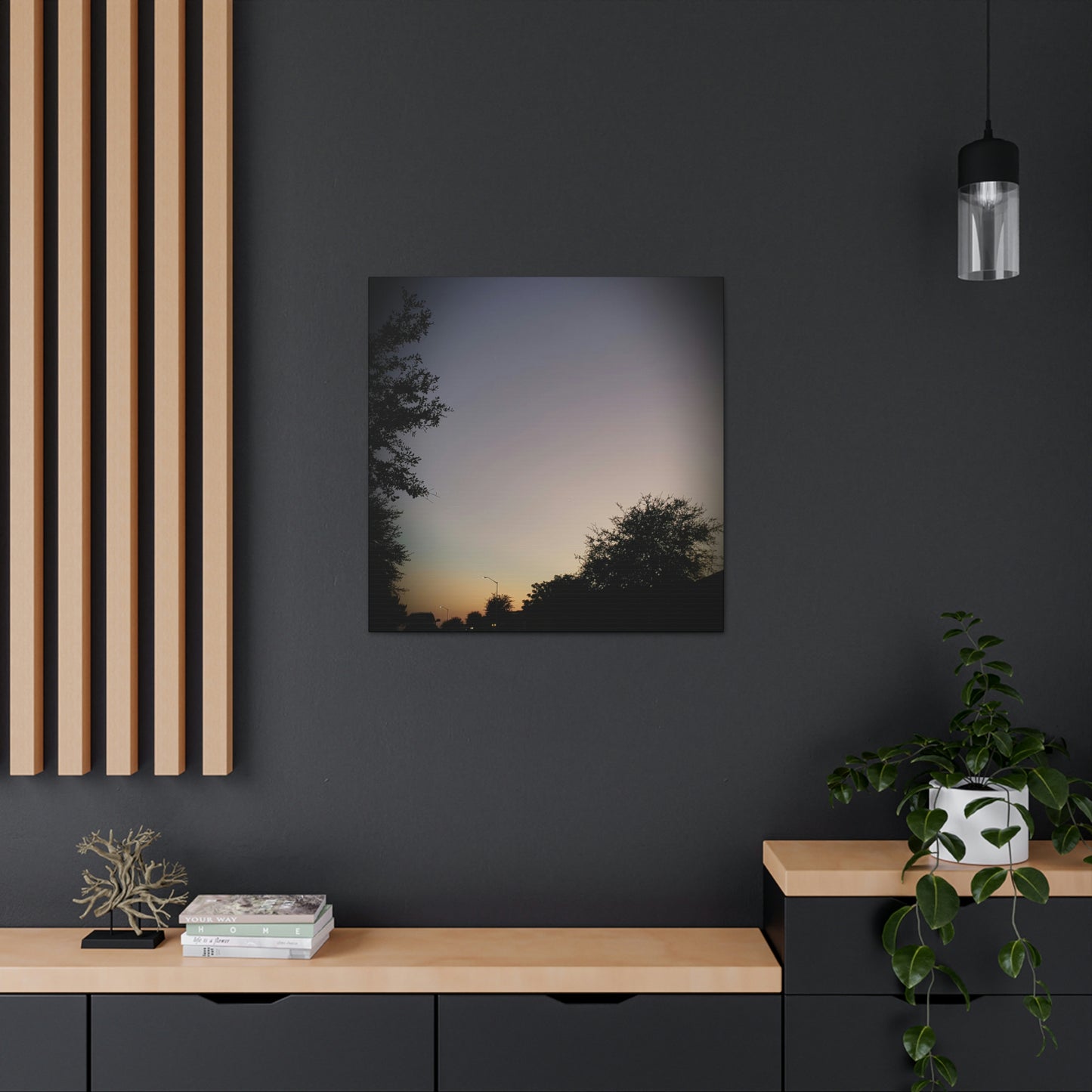 Rainbow Sunset | Wall Art Canvas | Heavens Collection | Life By Ortavia