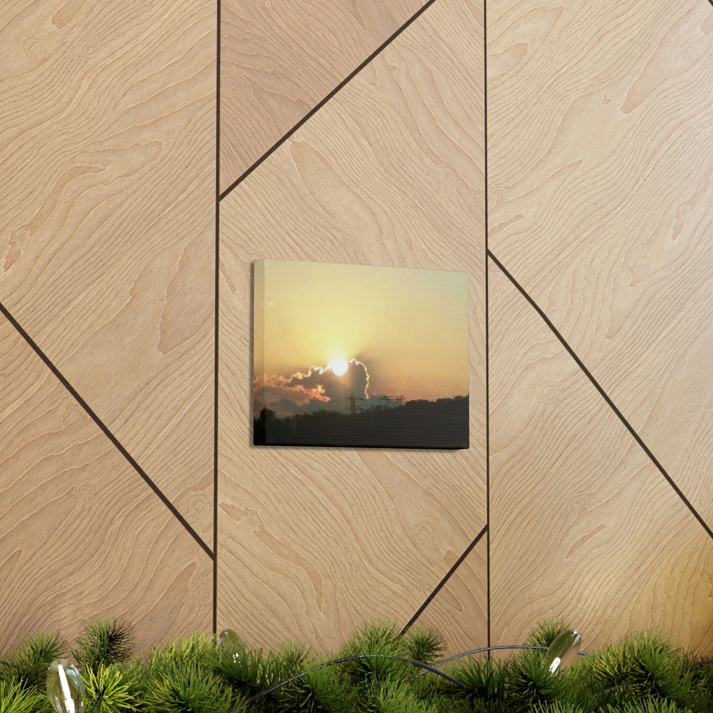Sun in the Clouds | Wall Art Canvas | Heavens Collection | Life By Ortavia