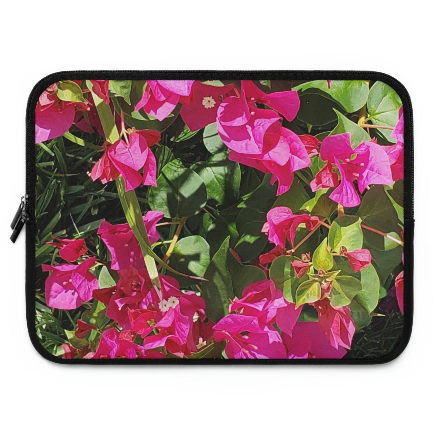 Laptop Sleeve Hot Pink Bougainvillea Flowers 7 Inch 10 Inch 13 Inch 15 Inch 17 Inch