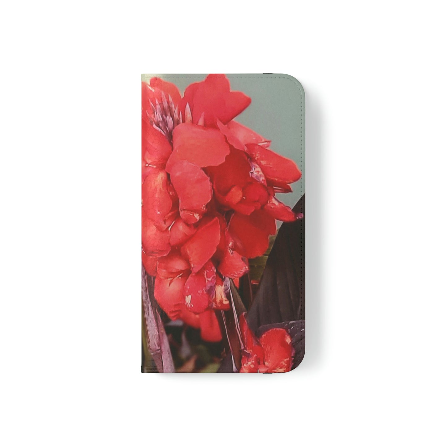 Red Canna | Folio Phone Case | High Bloom Collection | Life By Ortavia
