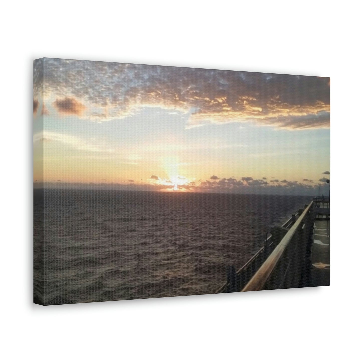 Sunrise In the Gulf of Mexico | Heavens Collection | Wall Art Print | Life By Ortavia