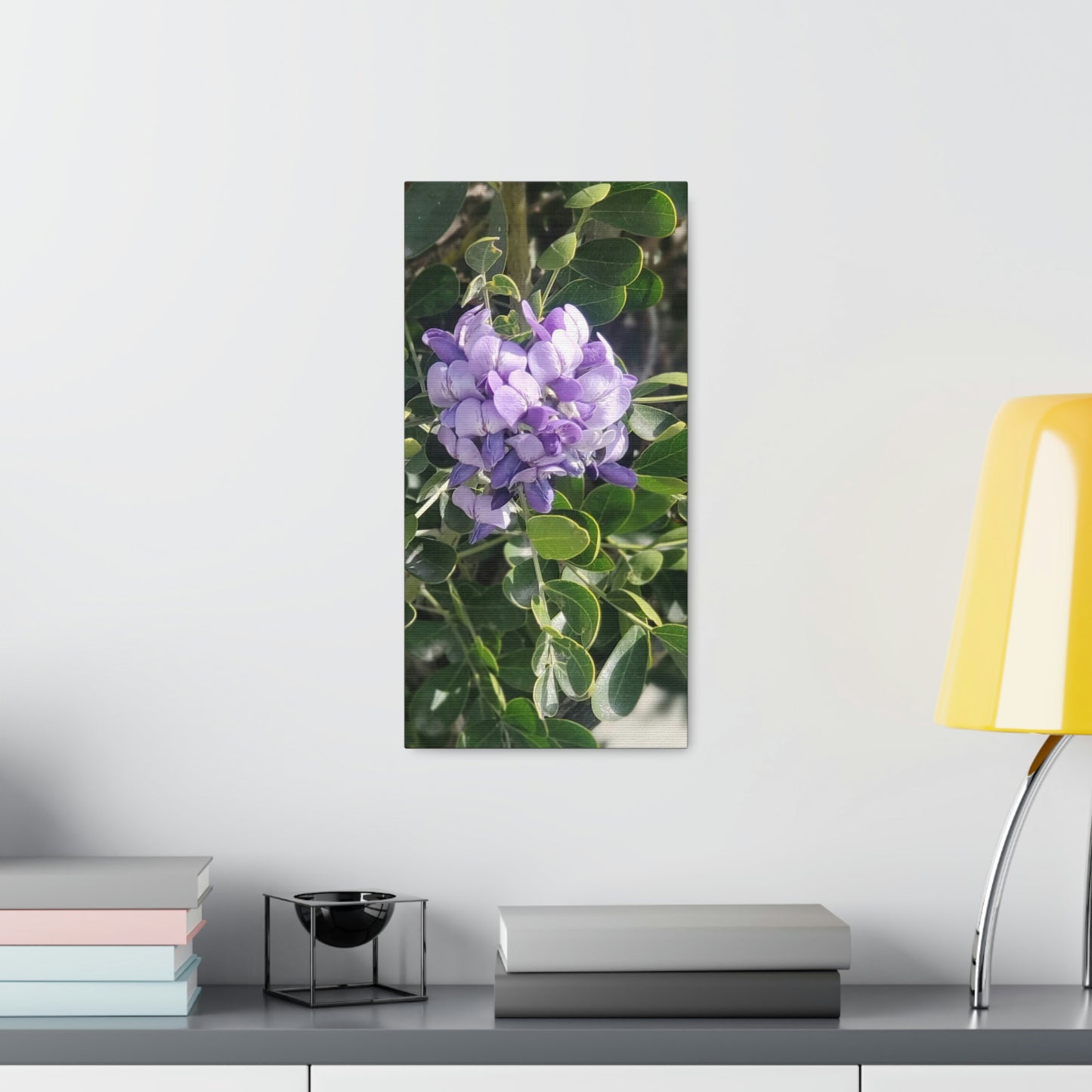Purple Texas Mountain Laurel | Wall Art Canvas