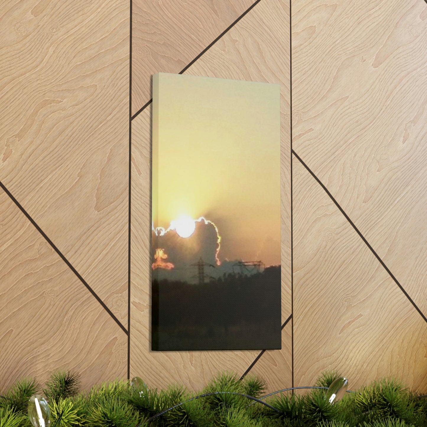 Sun in the Clouds | Wall Art Canvas | Heavens Collection | Life By Ortavia