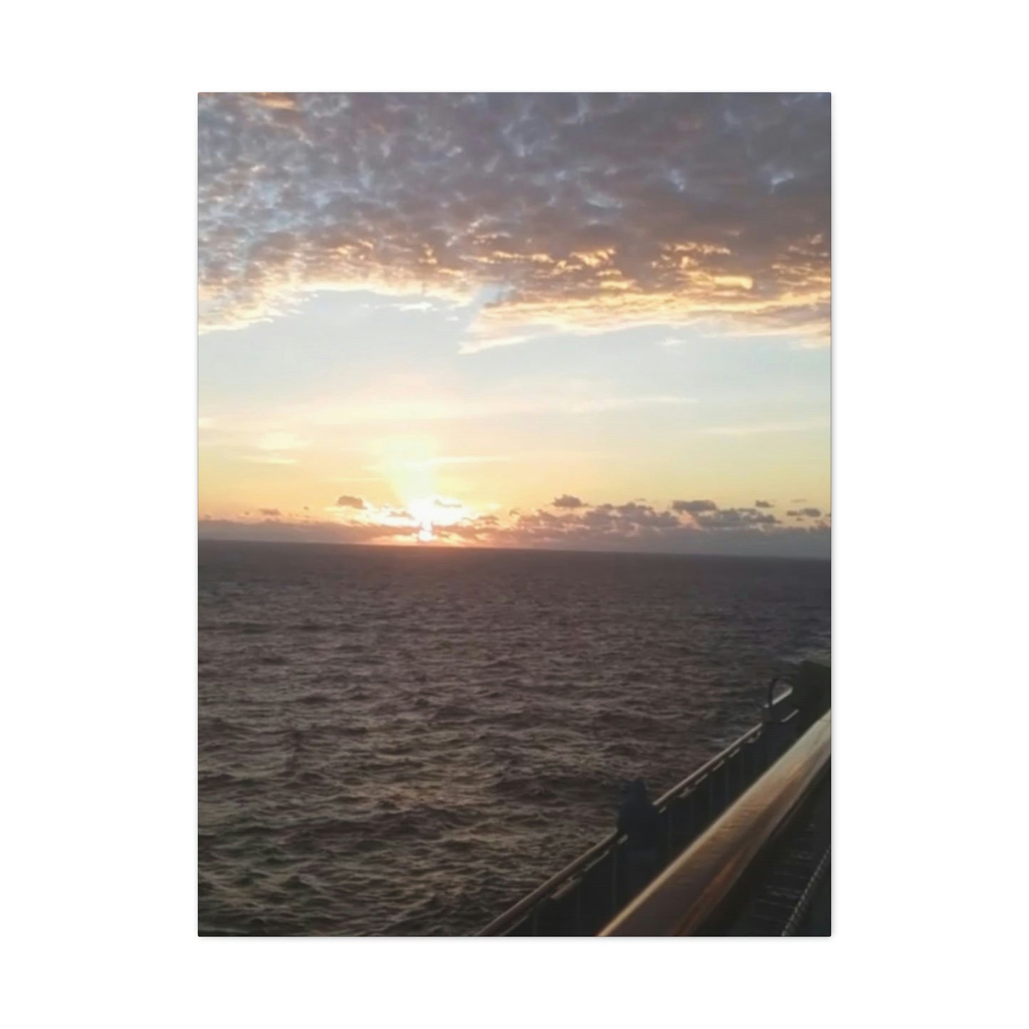 Sunrise In the Gulf of Mexico | Heavens Collection | Wall Art Print | Life By Ortavia