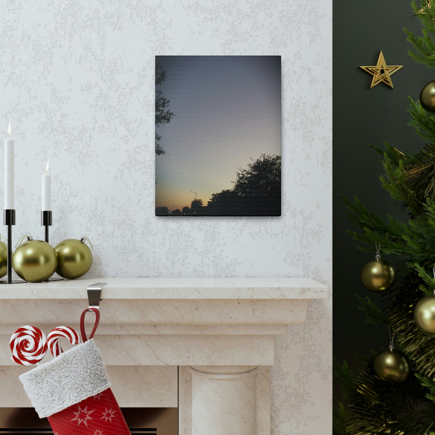 Rainbow Sunset | Wall Art Canvas | Heavens Collection | Life By Ortavia