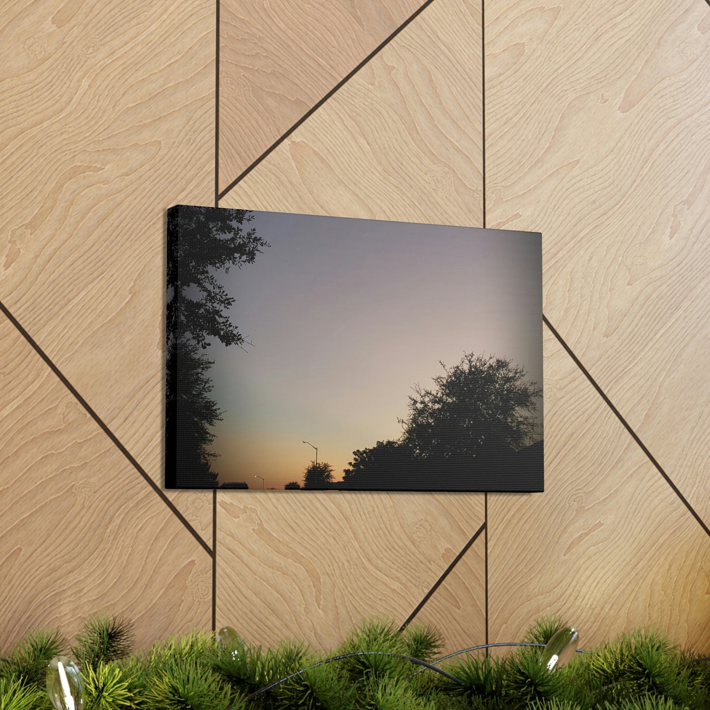 Rainbow Sunset | Wall Art Canvas | Heavens Collection | Life By Ortavia