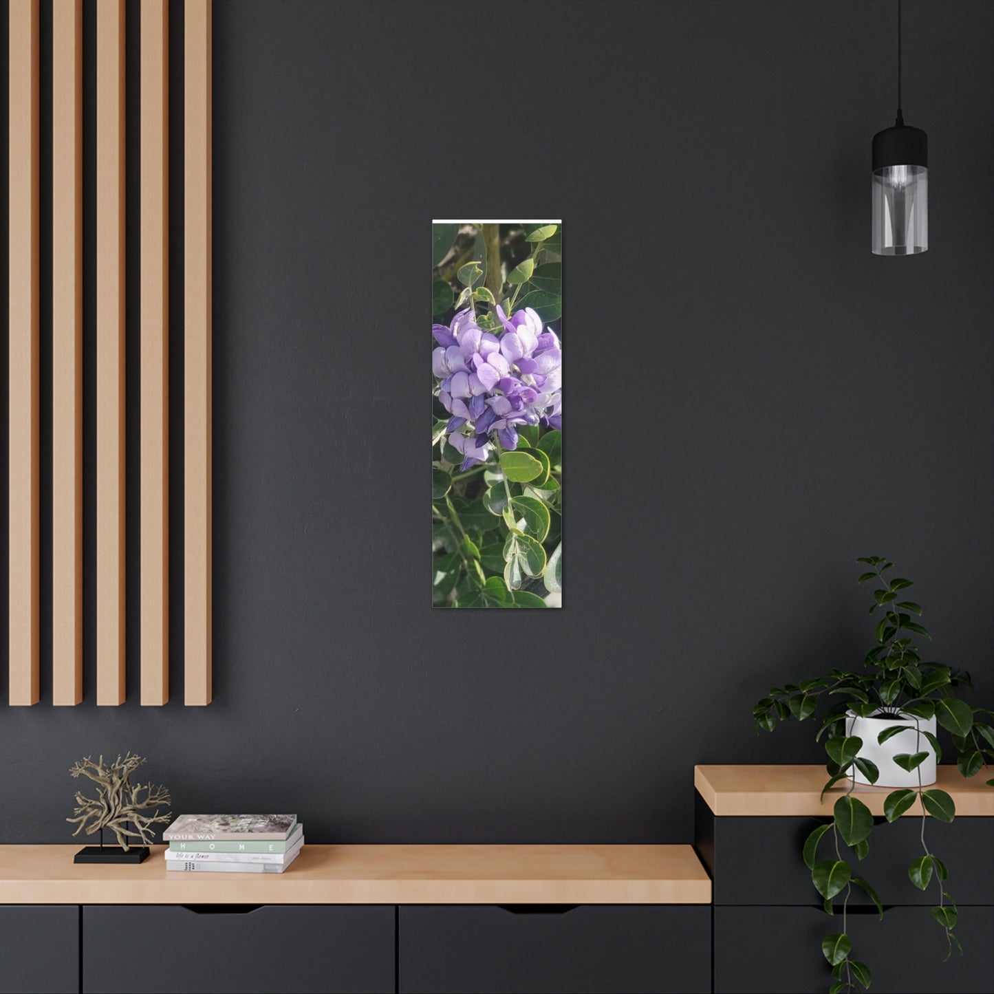 Purple Texas Mountain Laurel | Wall Art Canvas