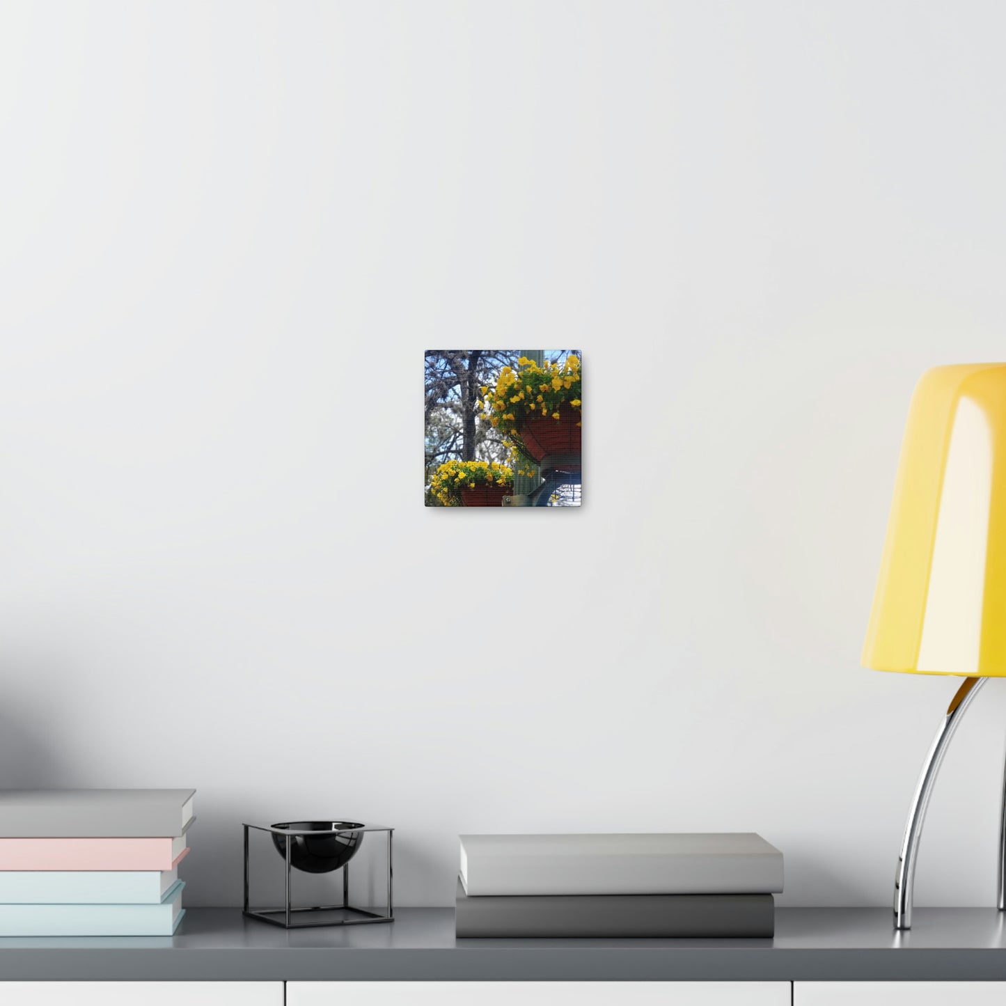 Yellow Pansies Downtown | Wall Art Canvas | High Bloom Collection | Life By Ortavia