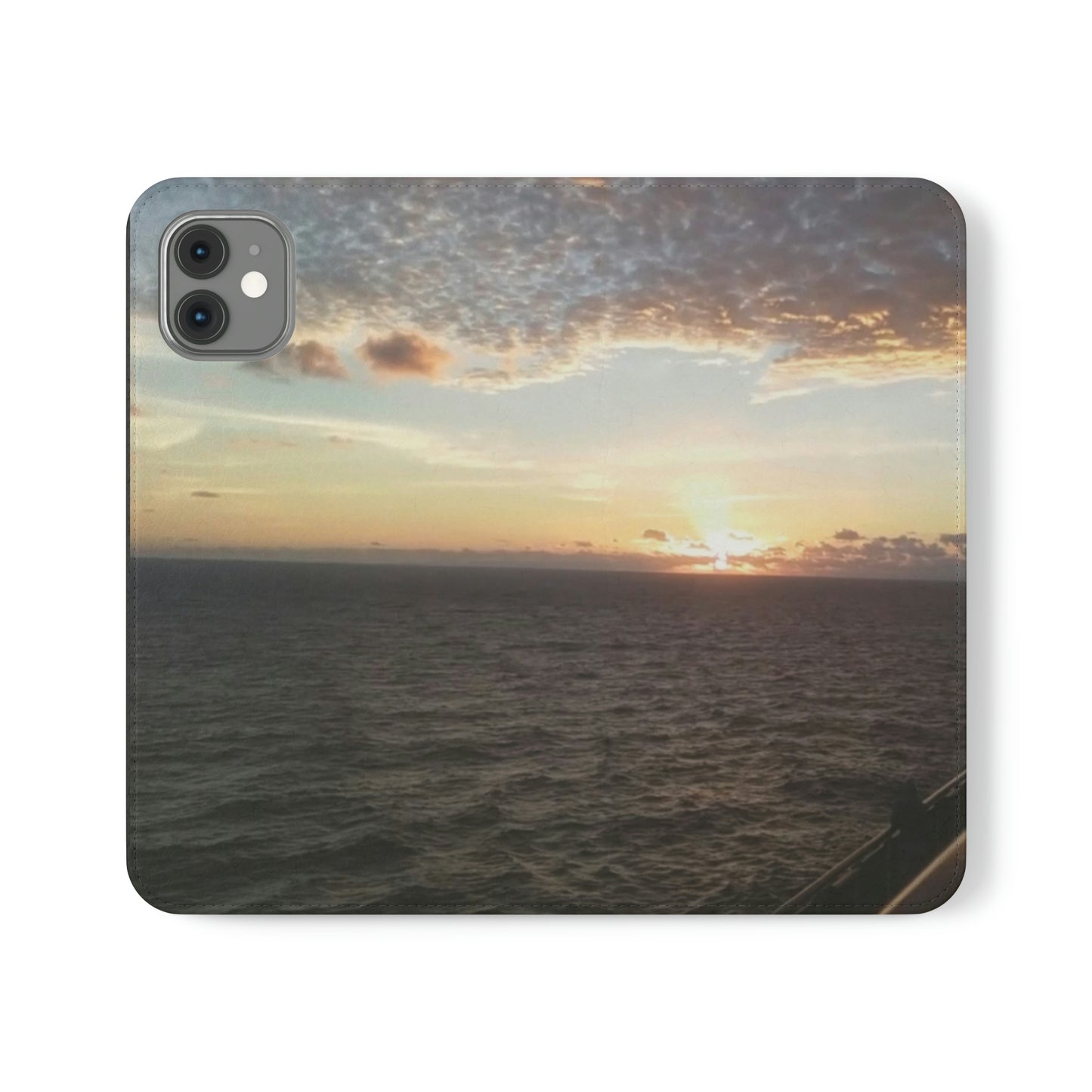 Sunrise in the Gulf of Mexico | Folio Phone Case | Heavens Collection | Life By Ortavia