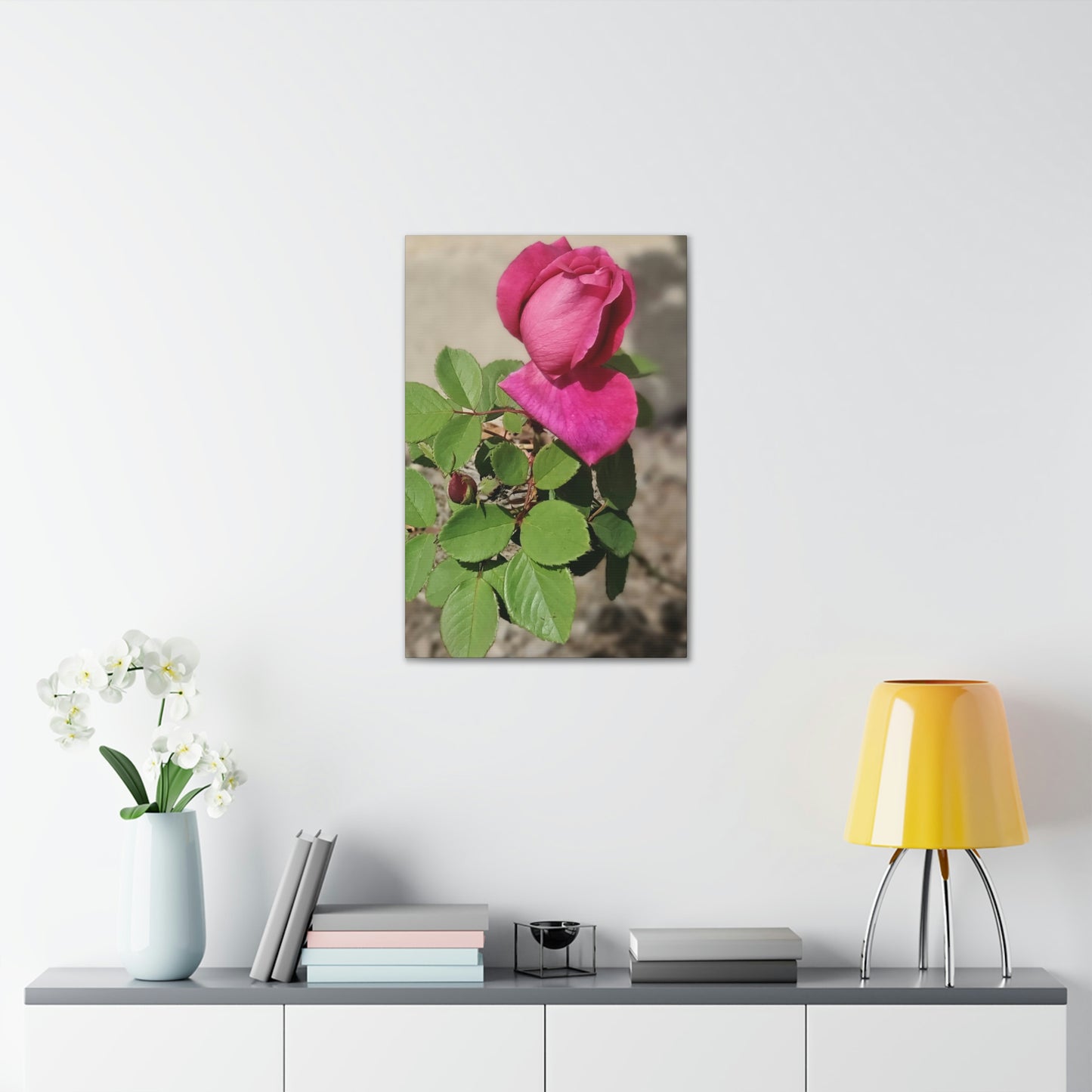 Dear Pink Rosa | High Bloom Collection | Canvas | Life By Ortavia