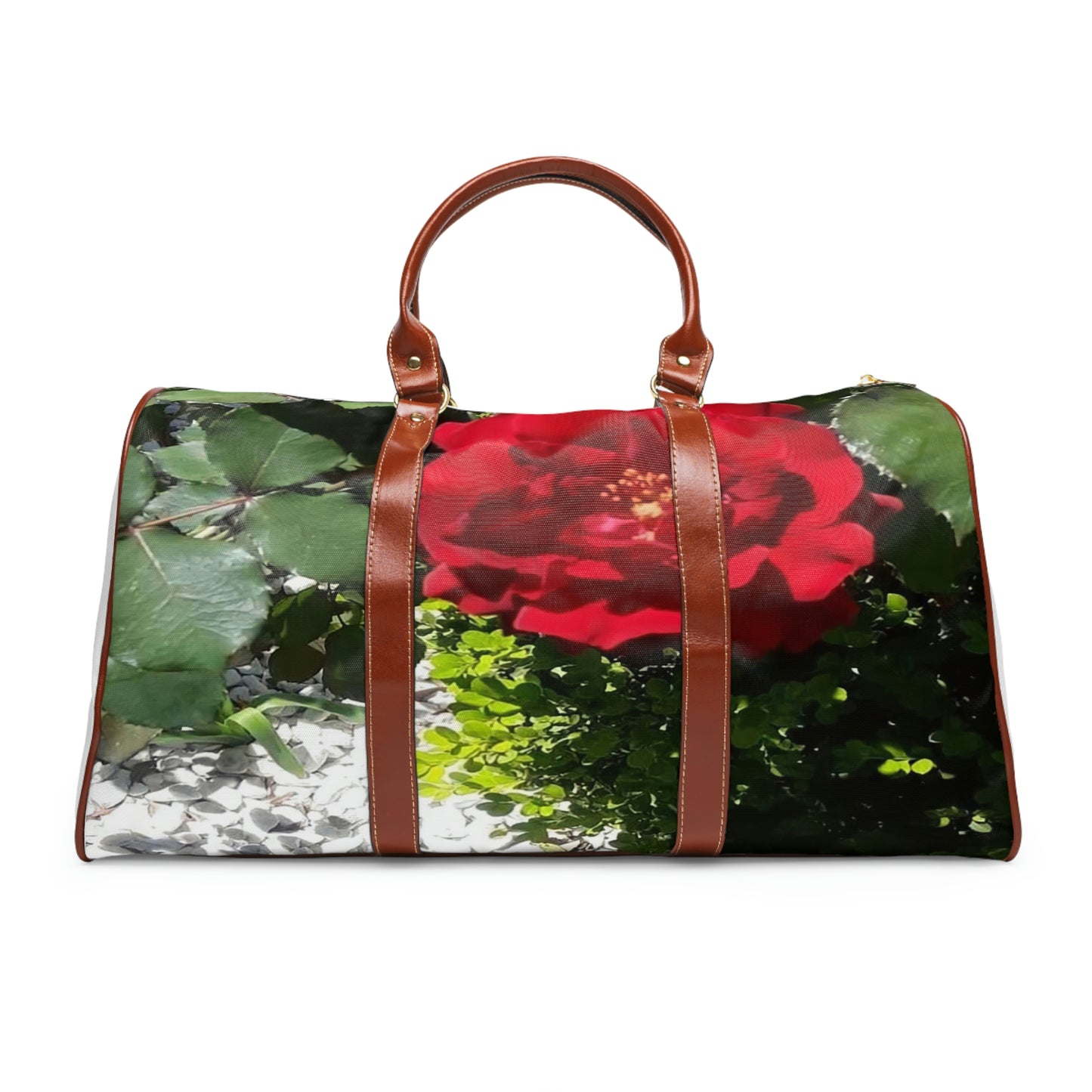 Europeana Red Rose 1-Sided | Weekender Bag | High Bloom Collection | Life By Ortavia