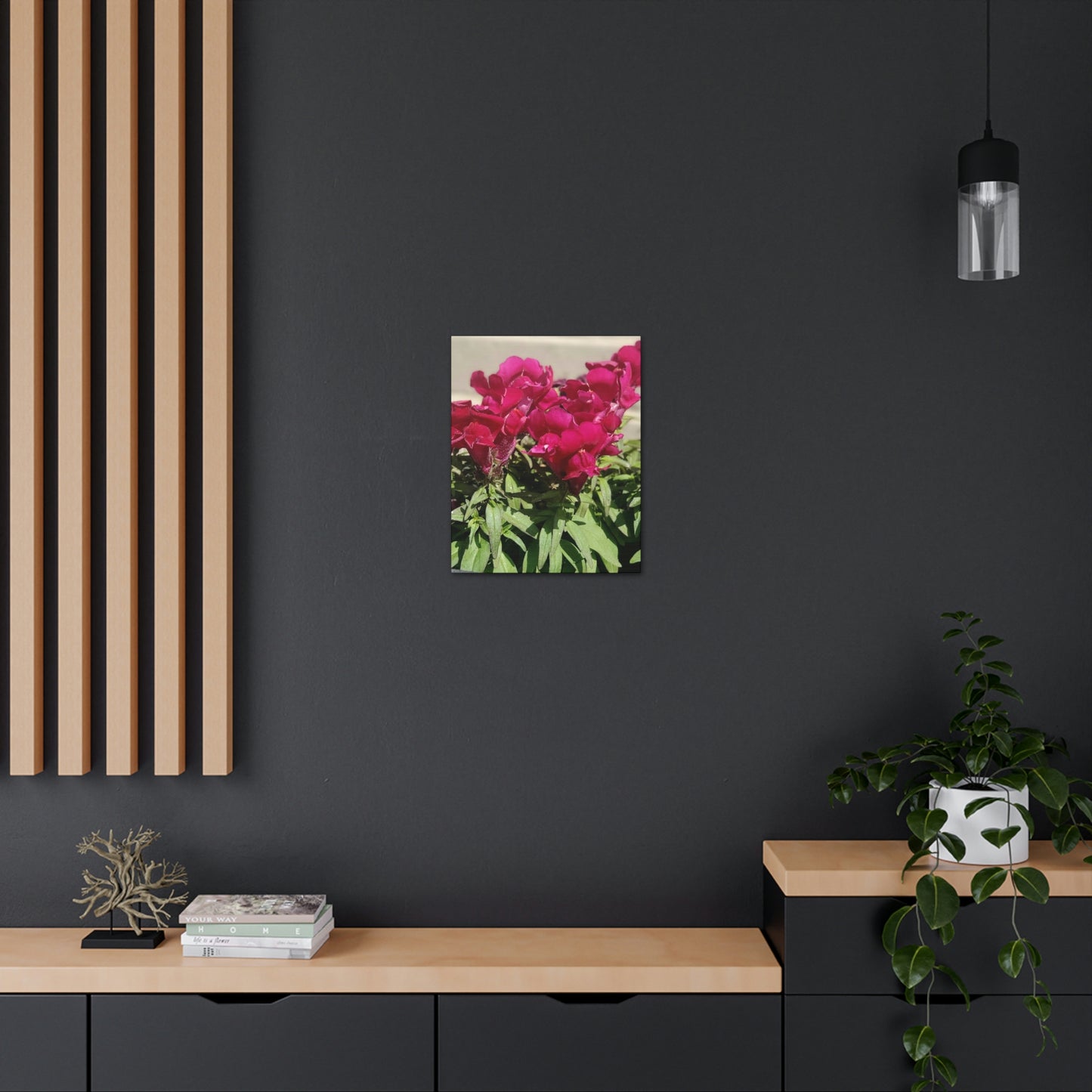 Magenta Snapdragon | Wall Art Canvas | High Bloom Collection | Life By Ortavia