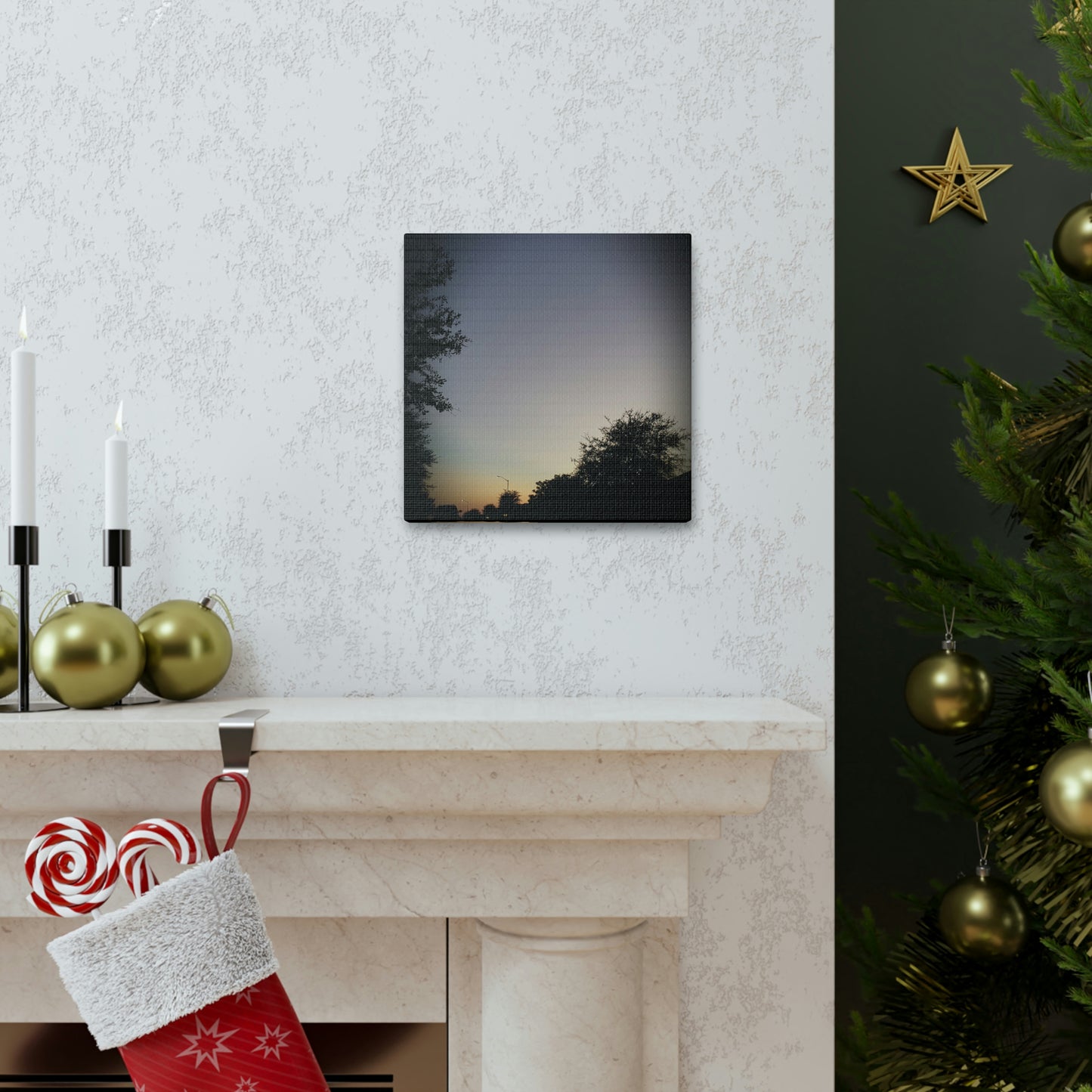 Rainbow Sunset | Wall Art Canvas | Heavens Collection | Life By Ortavia