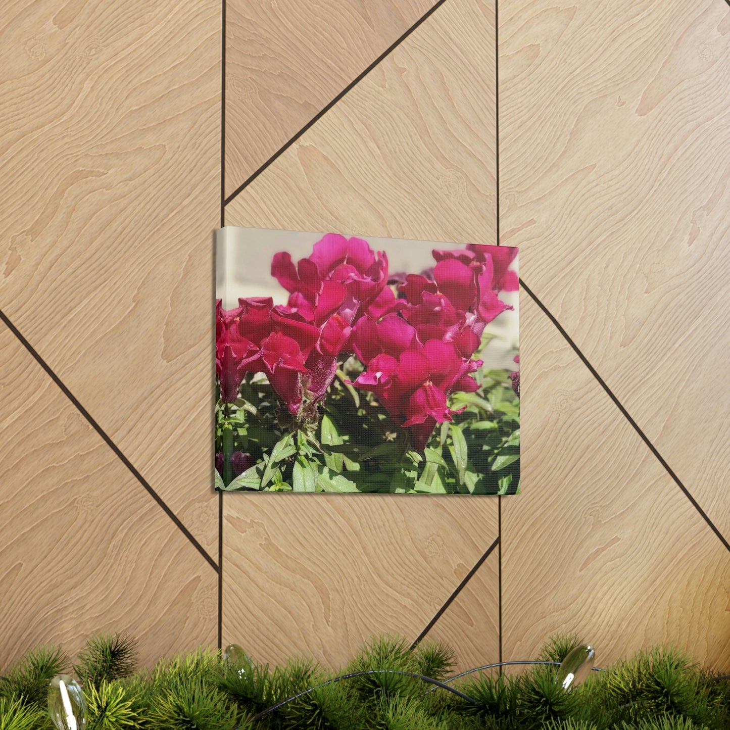 Magenta Snapdragon | Wall Art Canvas | High Bloom Collection | Life By Ortavia